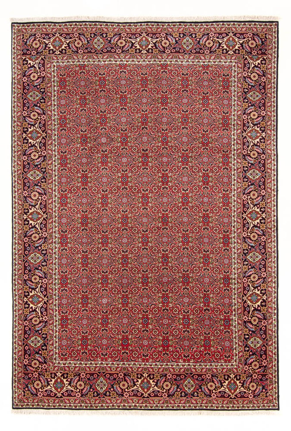 Perski dywan - Bijar - Royal - 290 x 198 cm - czerwony