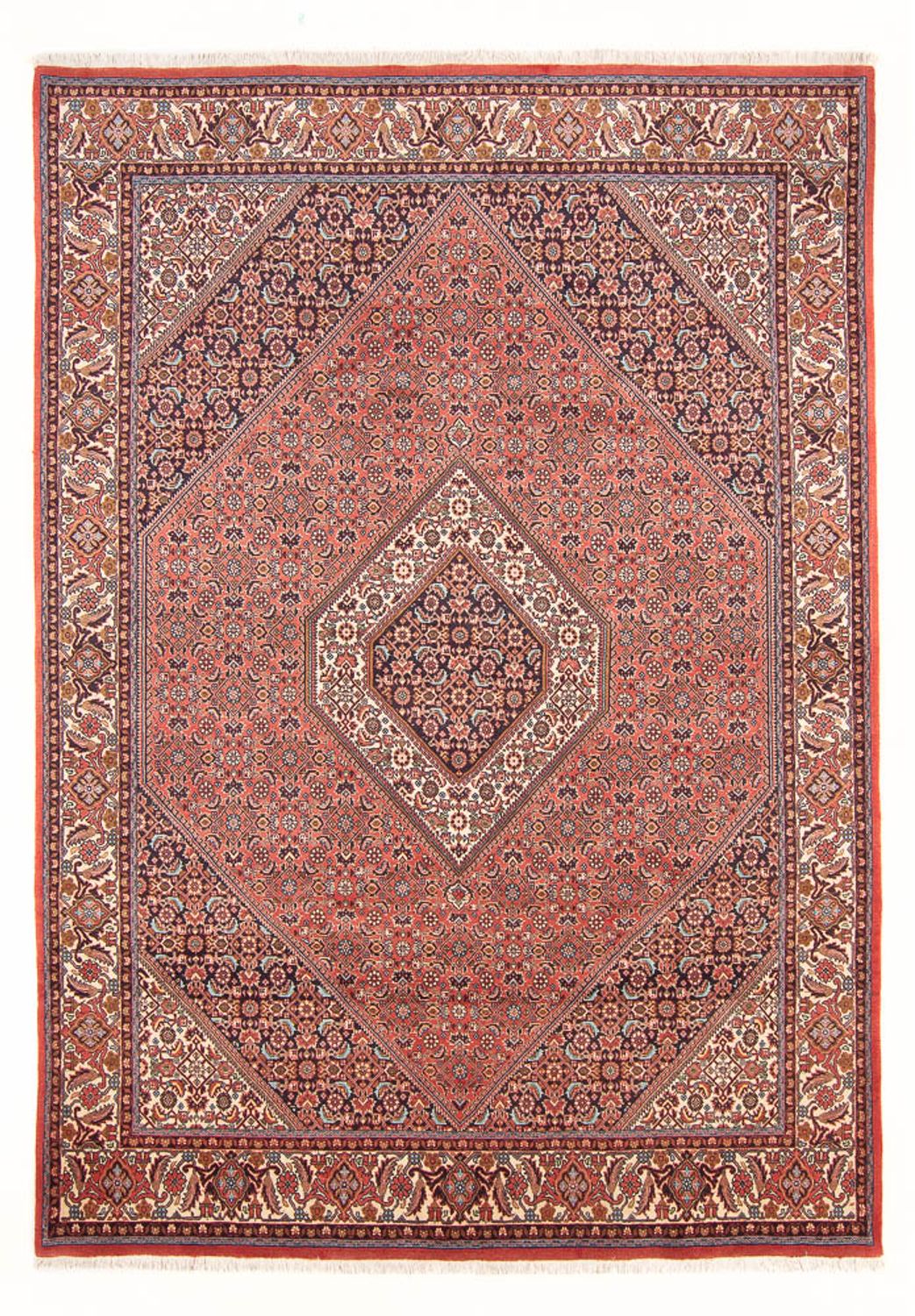 Perski dywan - Bijar - Royal - 290 x 200 cm - czerwony