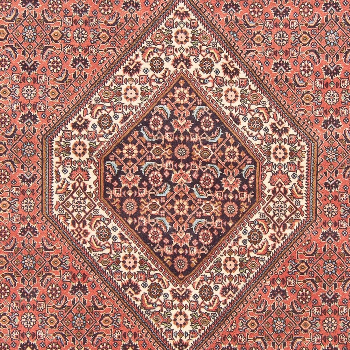 Perski dywan - Bijar - Royal - 290 x 200 cm - czerwony