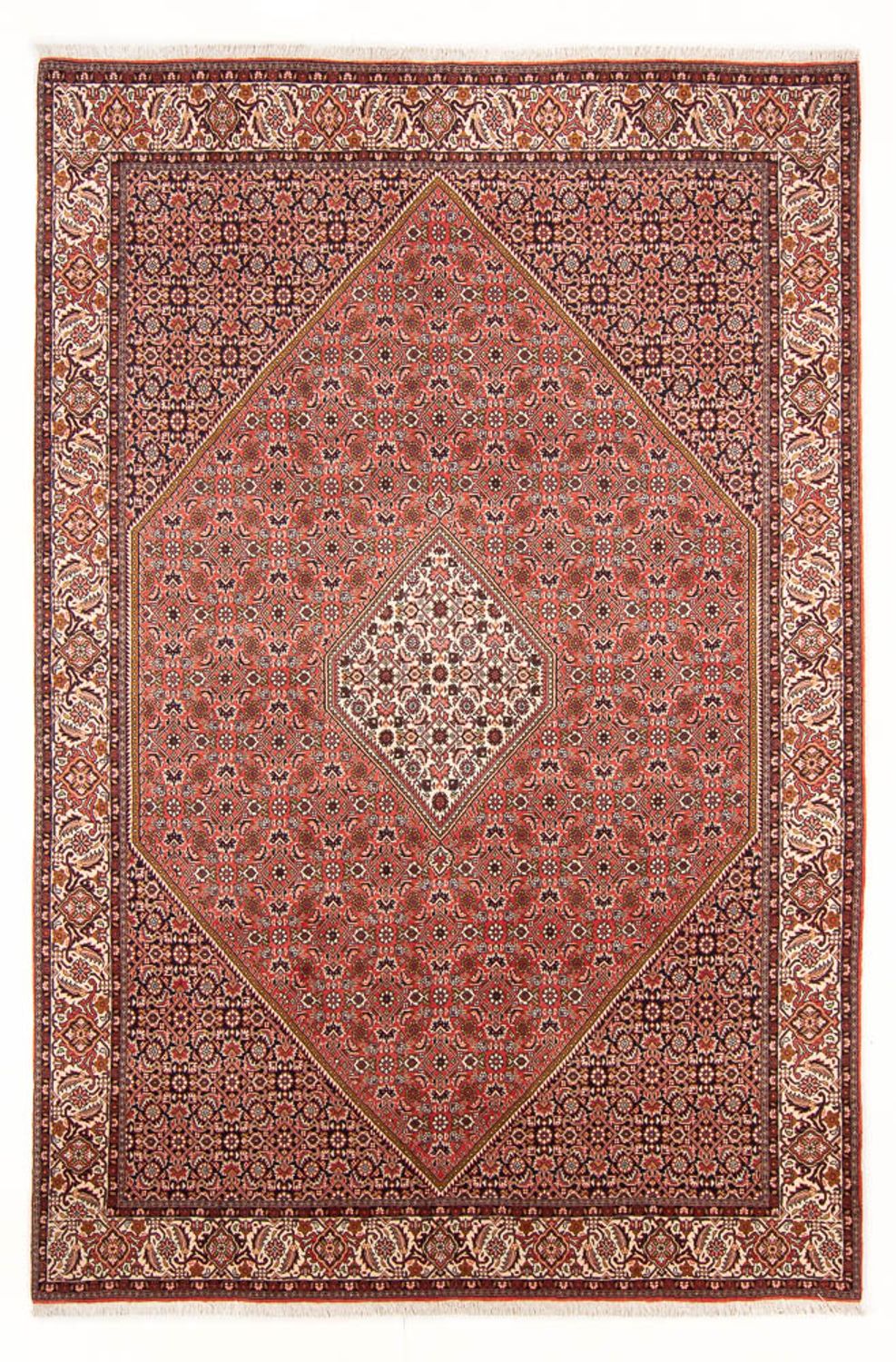 Perski dywan - Bijar - Royal - 300 x 202 cm - czerwony