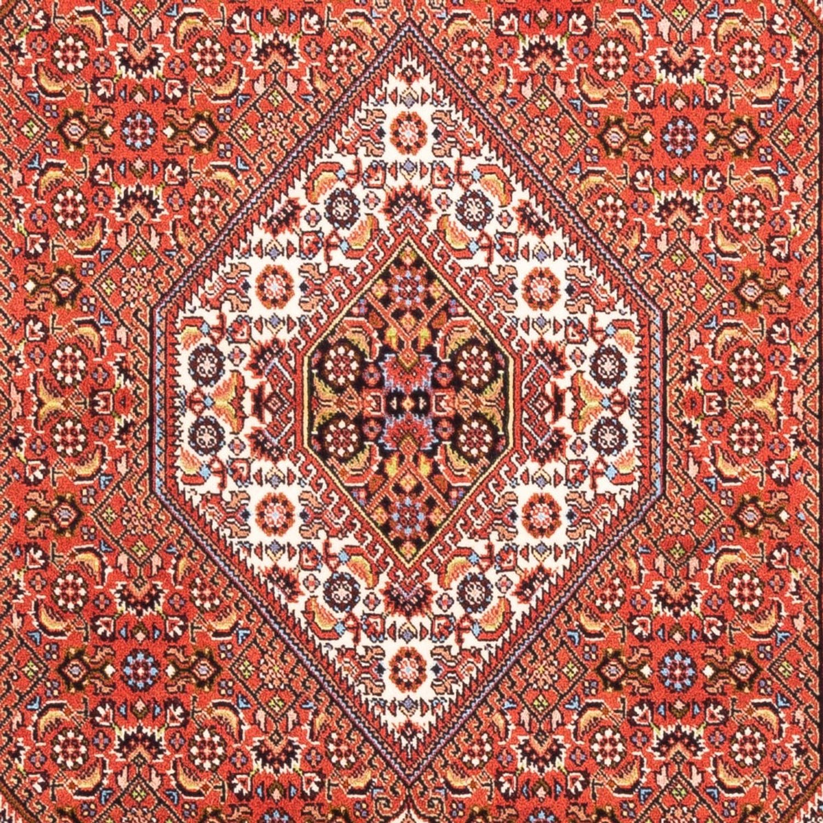 Perski dywan - Bijar - Royal - 182 x 110 cm - czerwony
