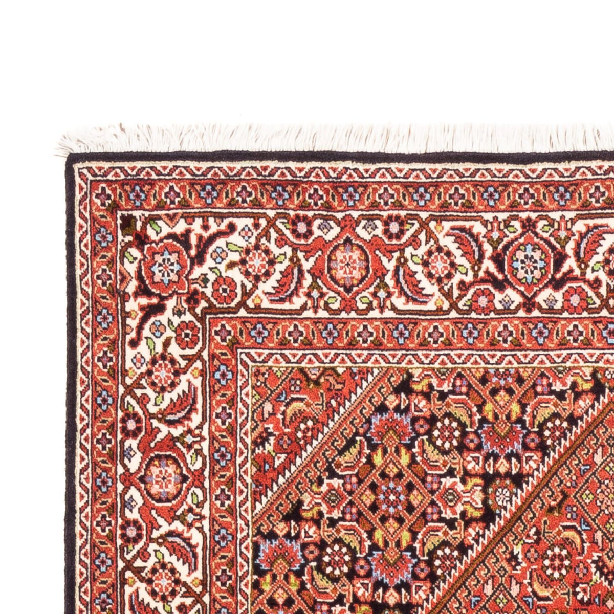 Perski dywan - Bijar - Royal - 182 x 110 cm - czerwony