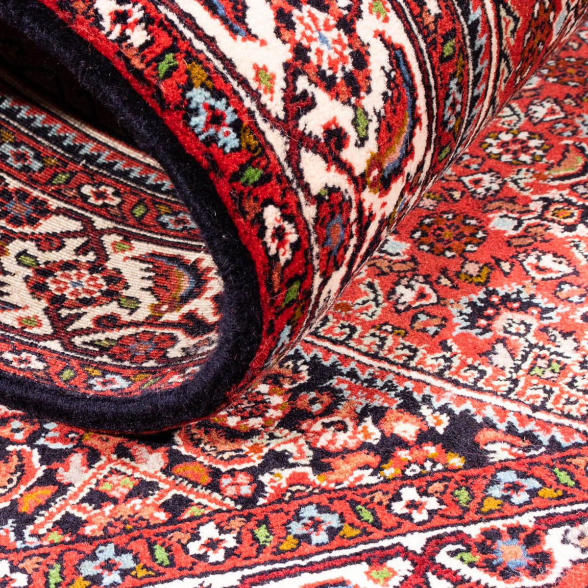 Perski dywan - Bijar - Royal - 176 x 110 cm - czerwony