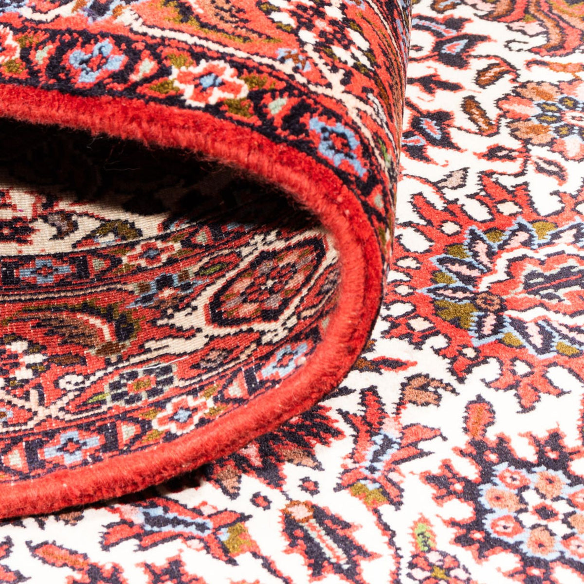 Perski dywan - Bijar - Royal - 177 x 110 cm - kremowy