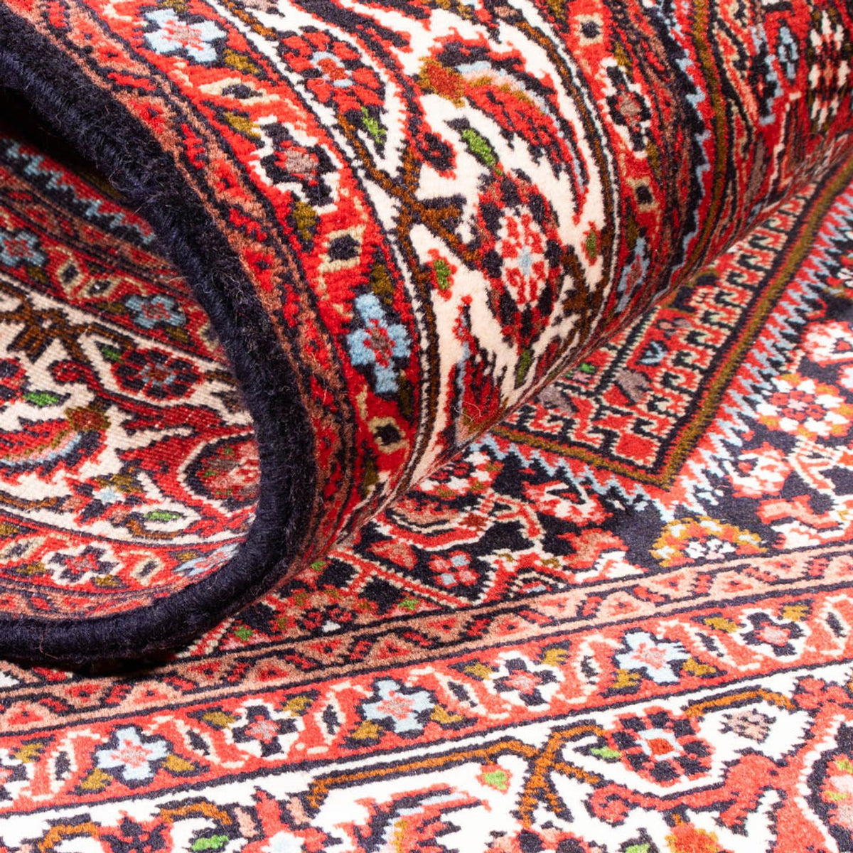 Perski dywan - Bijar - Royal - 183 x 110 cm - czerwony