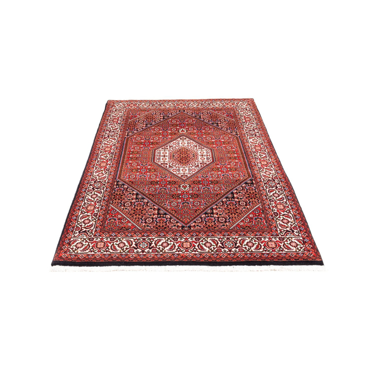 Perski dywan - Bijar - Royal - 183 x 110 cm - czerwony