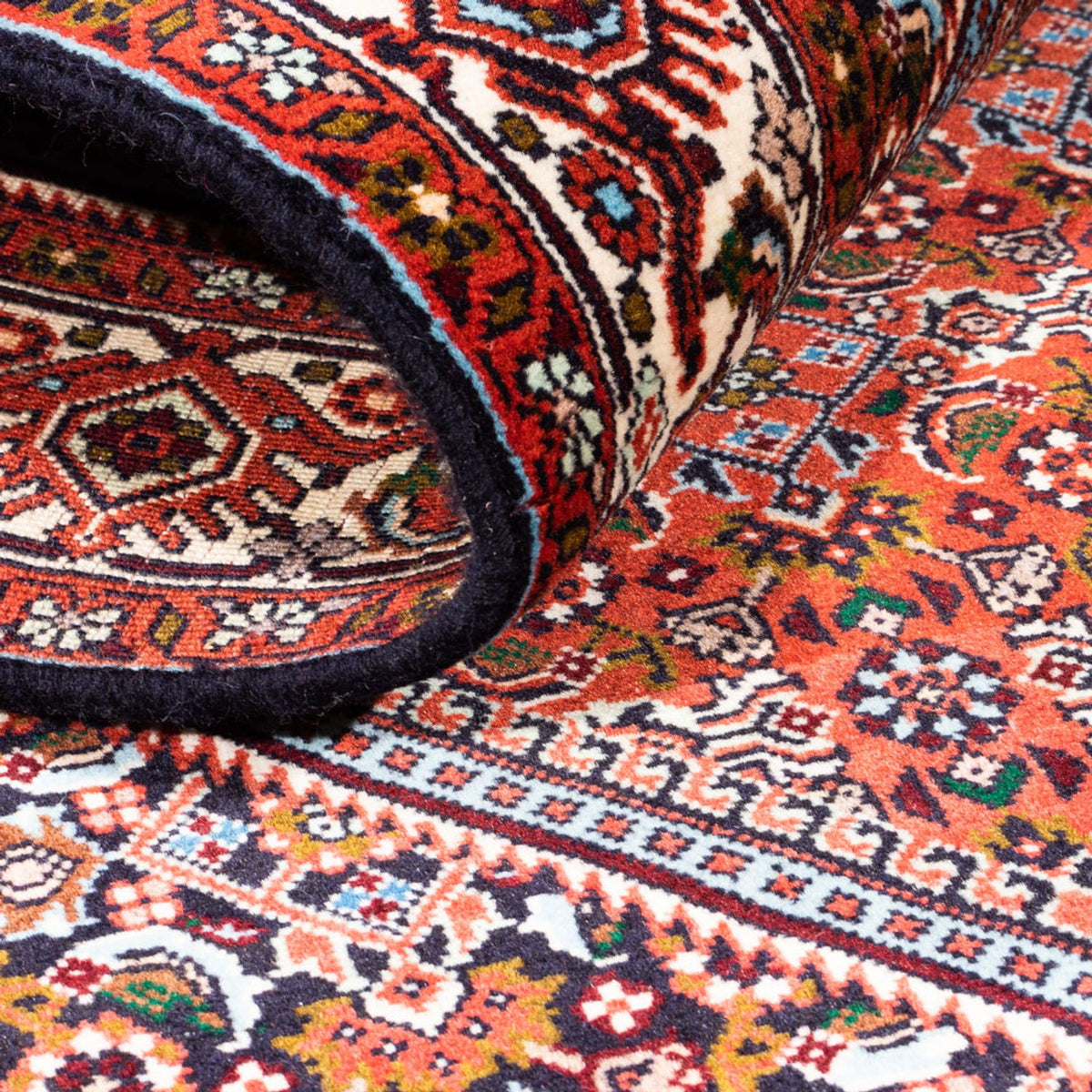 Perski dywan - Bijar - Royal - 182 x 110 cm - czerwony