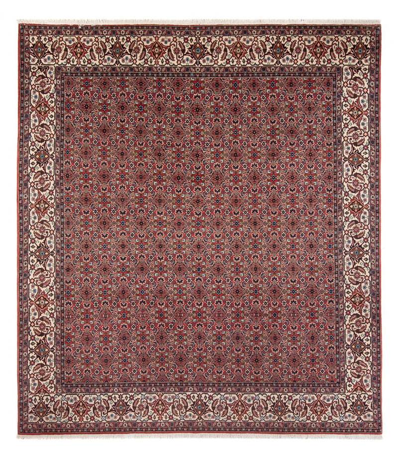 Perski dywan - Bijar - Royal - 296 x 248 cm - ciemna czerwień