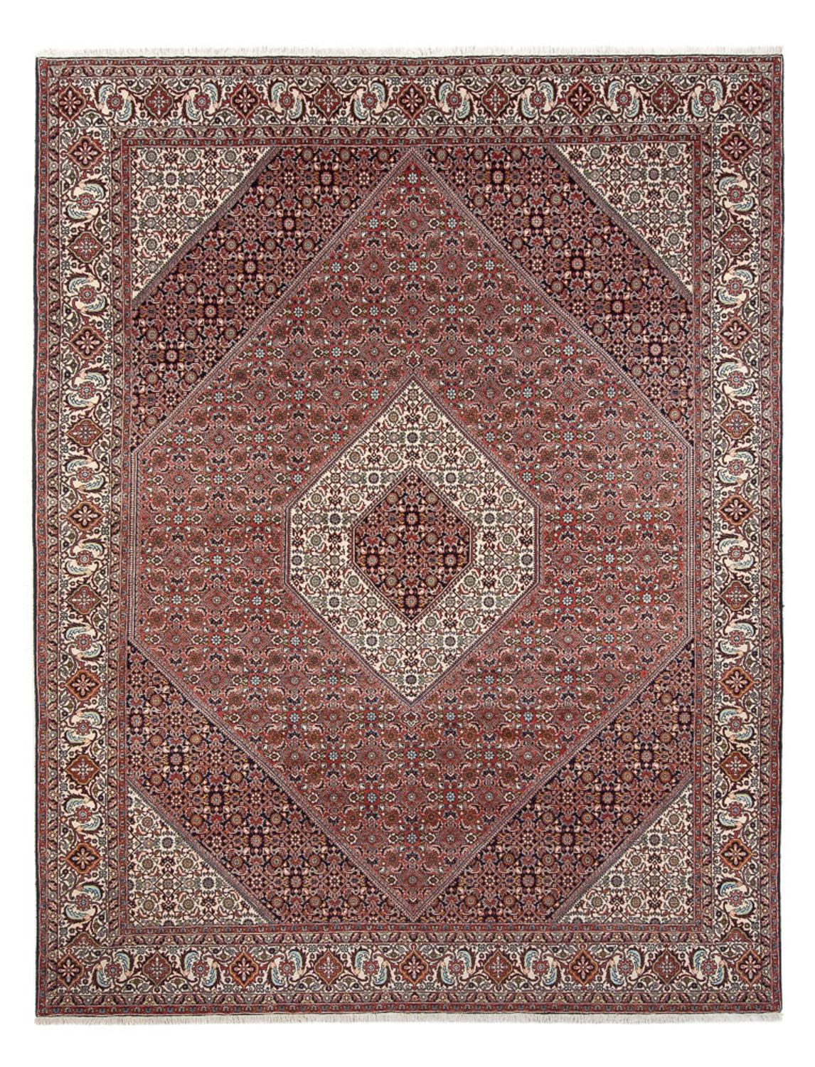 Perski dywan - Bijar - Royal - 344 x 247 cm - rdza
