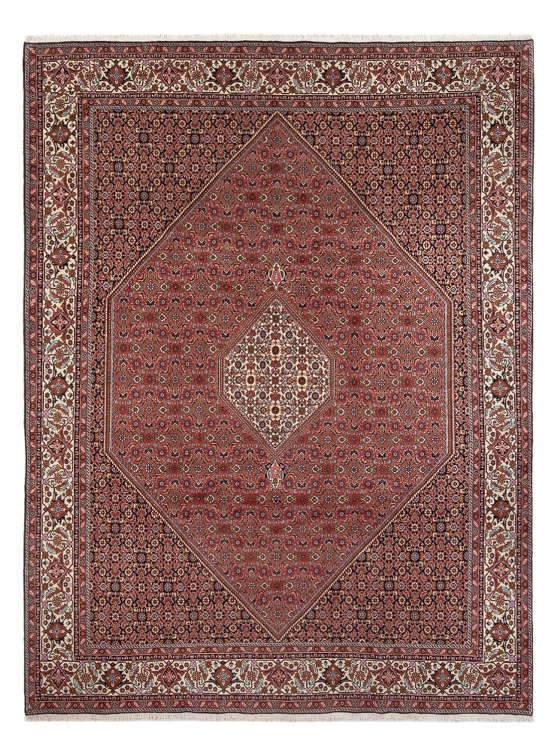 Perski dywan - Bijar - Royal - 343 x 247 cm - rdza