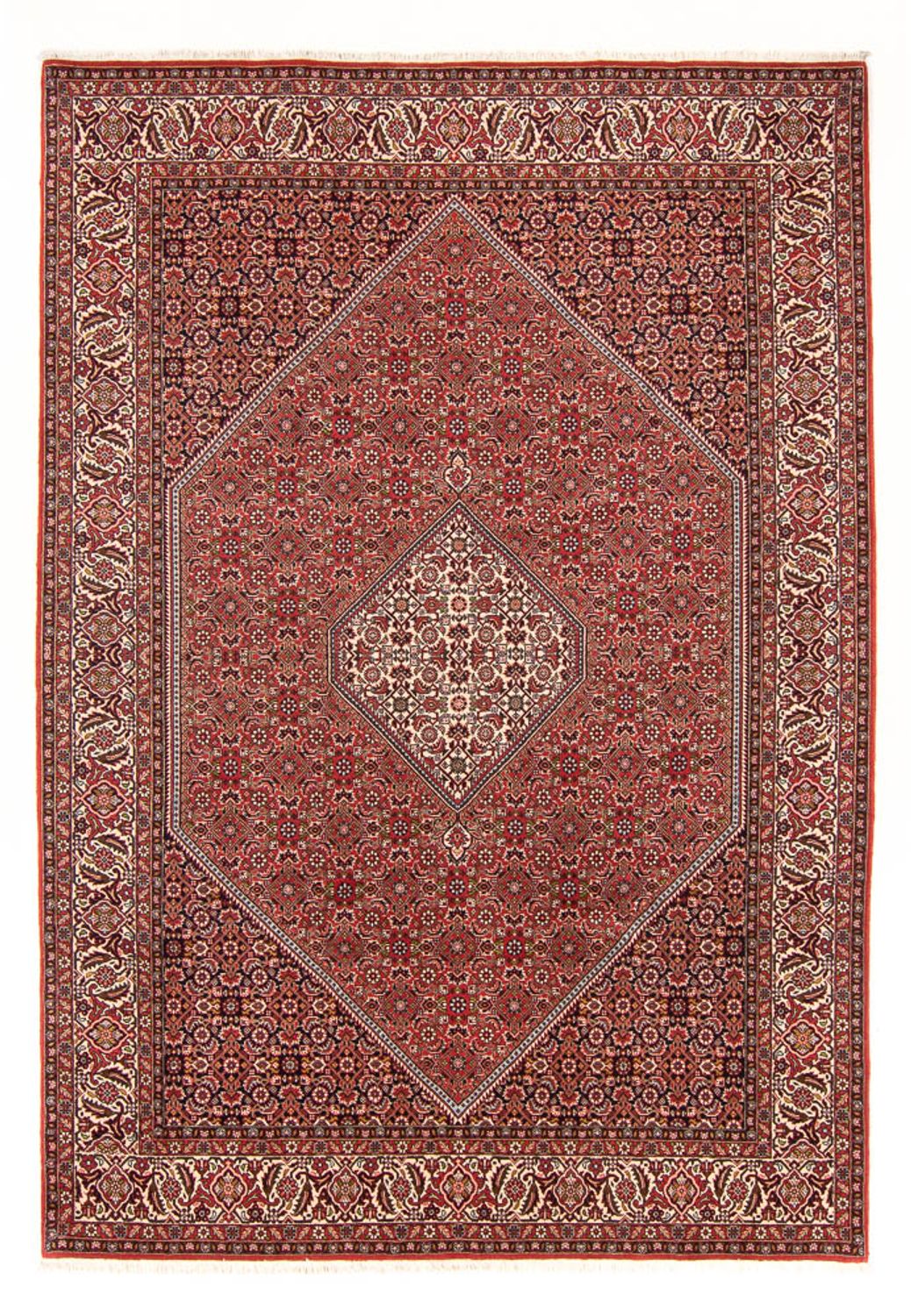 Perski dywan - Bijar - Royal - 290 x 202 cm - czerwony