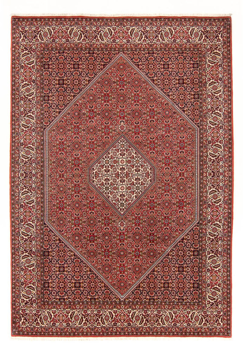 Perski dywan - Bijar - Royal - 290 x 202 cm - czerwony