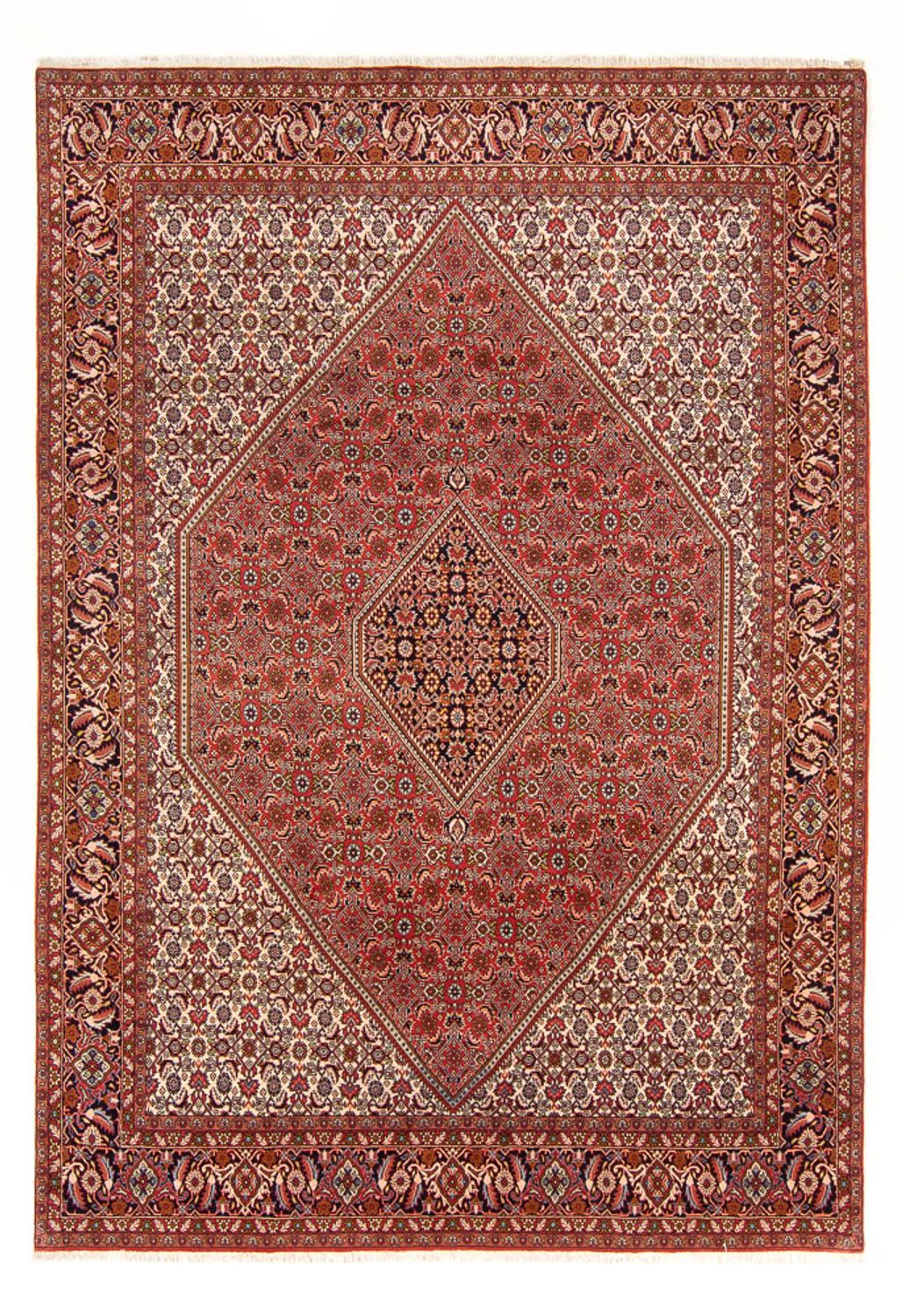 Perski dywan - Bijar - Royal - 290 x 200 cm - czerwony
