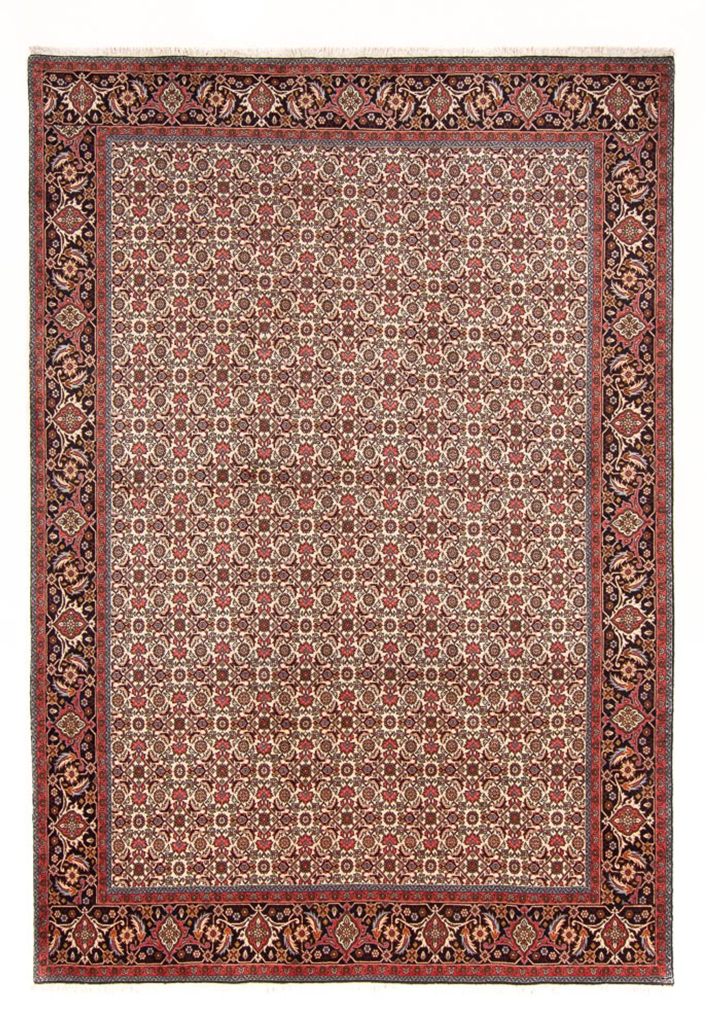 Perski dywan - Bijar - Royal - 290 x 200 cm - kremowy