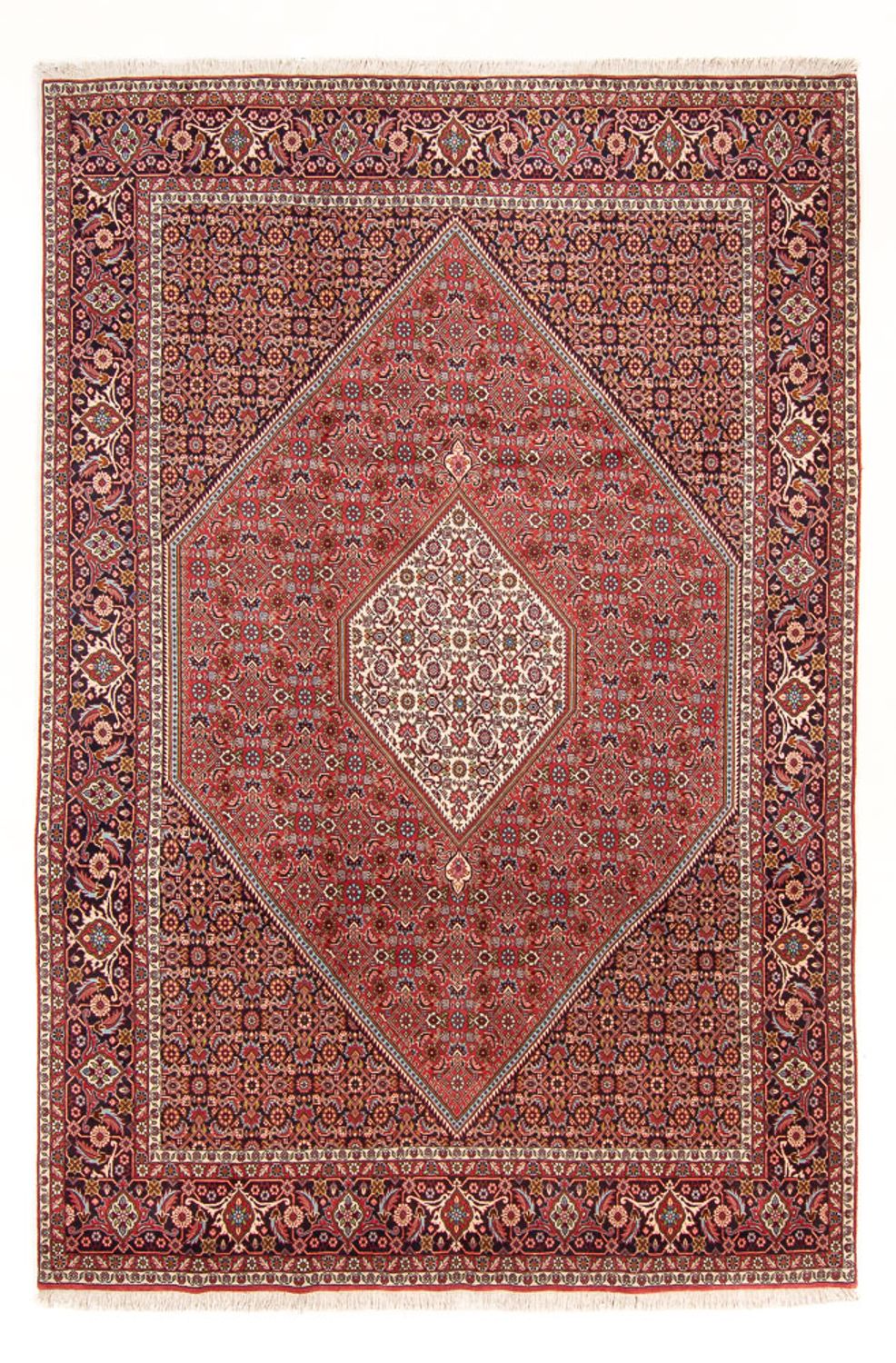Perski dywan - Bijar - Royal - 310 x 203 cm - czerwony