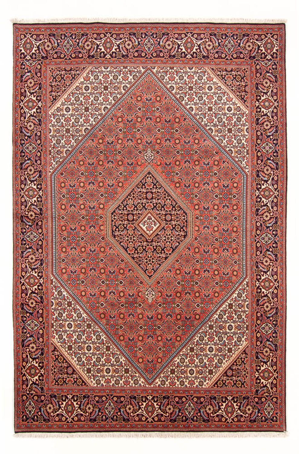 Perski dywan - Bijar - Royal - 300 x 200 cm - czerwony