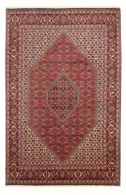 Perski dywan - Bijar - Royal - 301 x 200 cm - czerwony