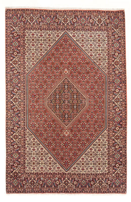 Perski dywan - Bijar - Royal - 307 x 203 cm - czerwony