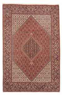 Perski dywan - Bijar - Royal - 307 x 203 cm - czerwony