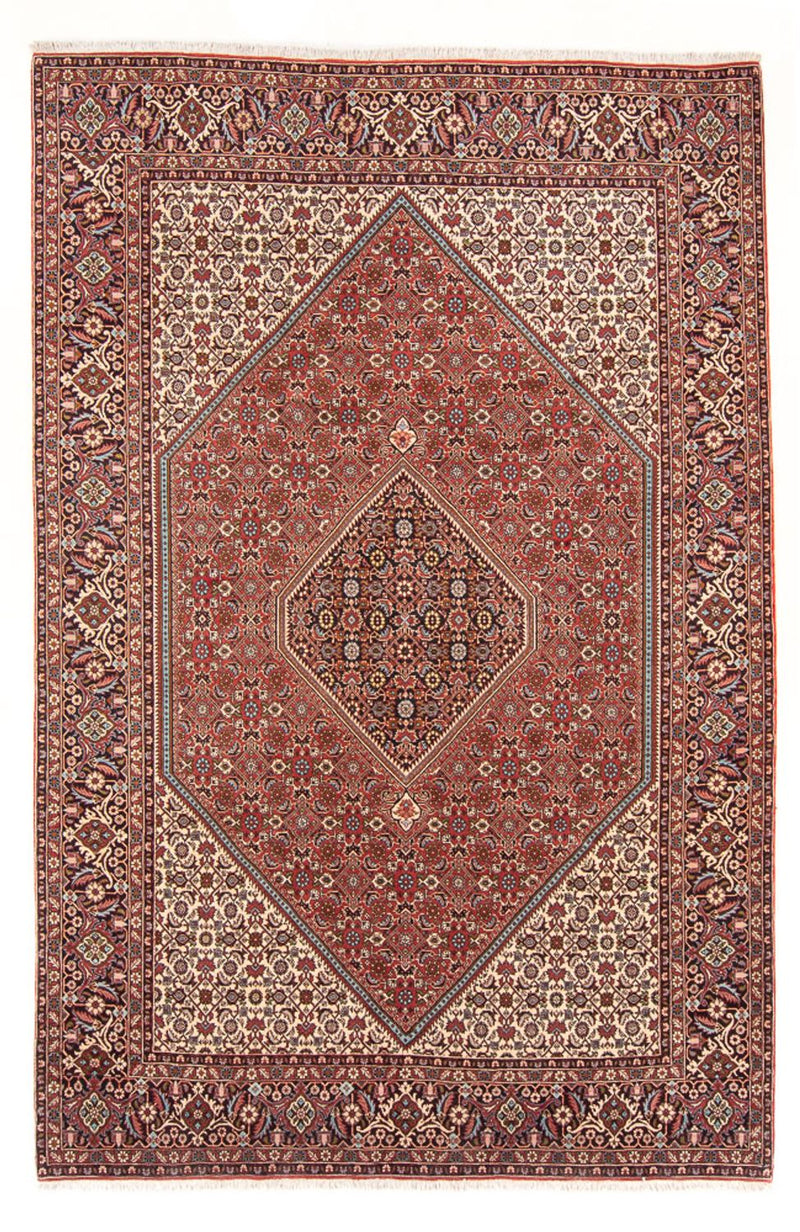 Perski dywan - Bijar - Royal - 307 x 203 cm - czerwony