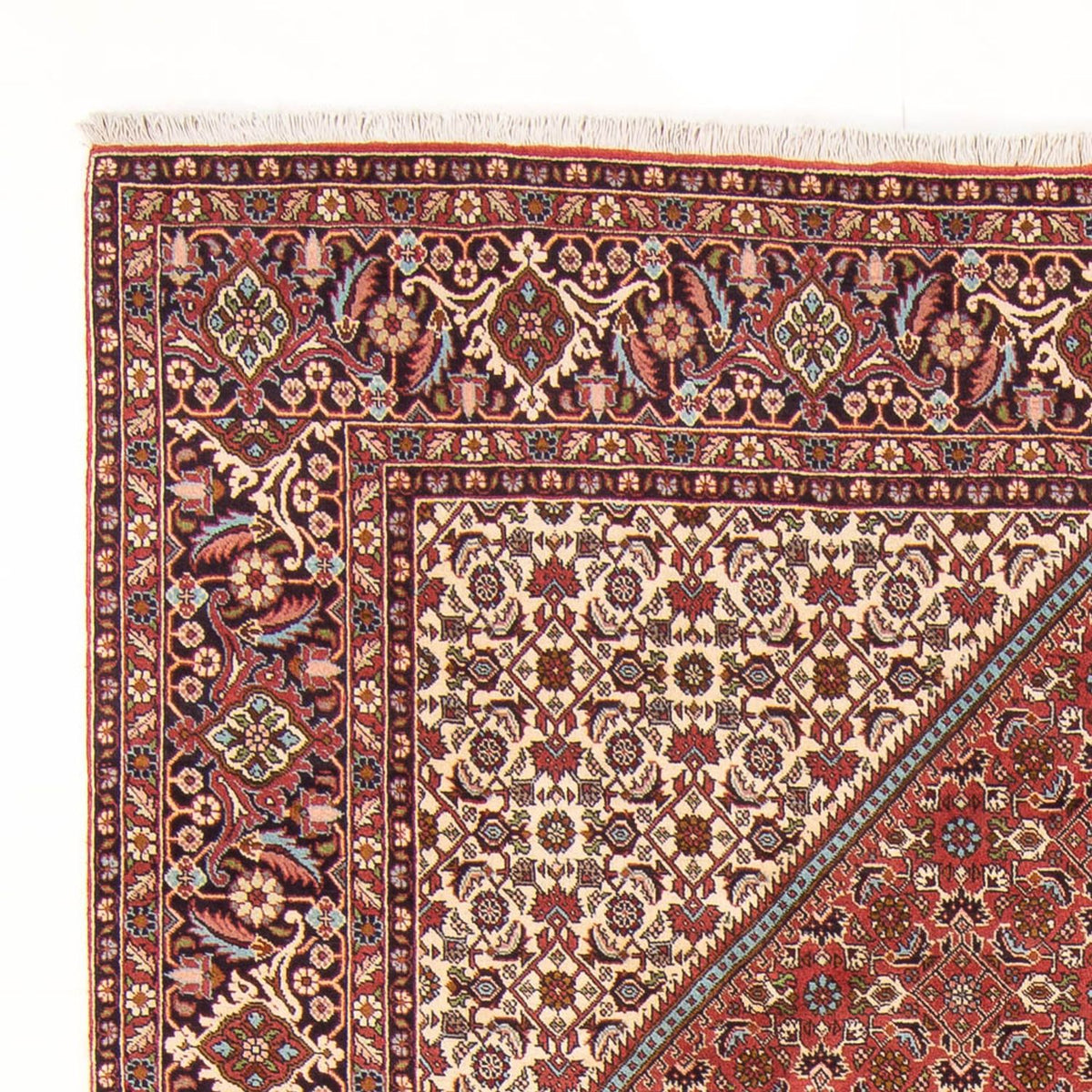Perski dywan - Bijar - Royal - 307 x 203 cm - czerwony