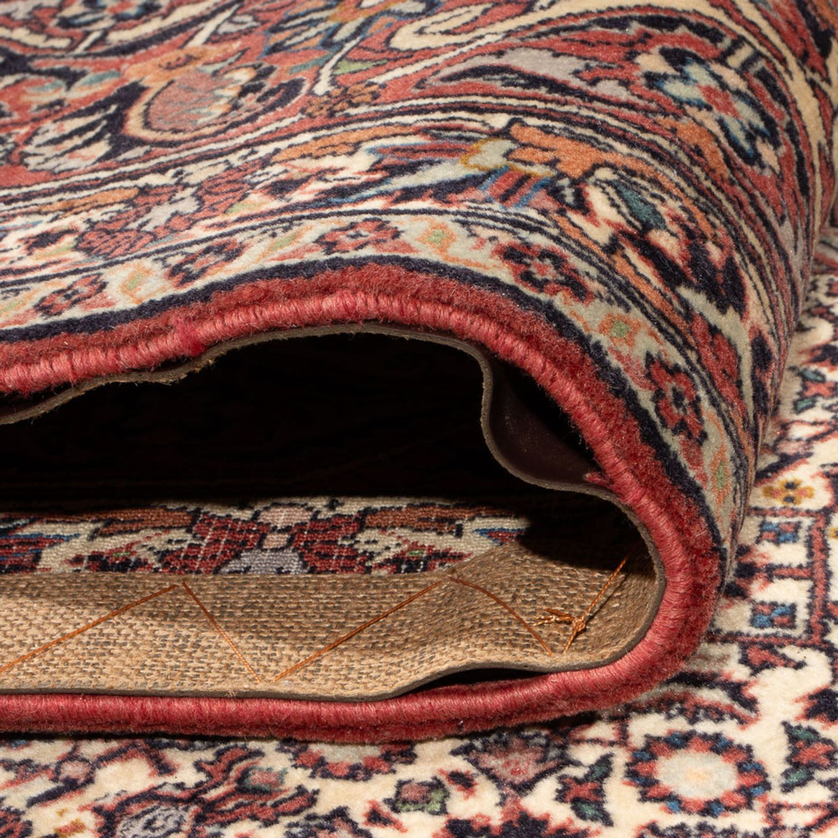 Perski dywan - Bijar - Royal - 345 x 250 cm - ciemna czerwień