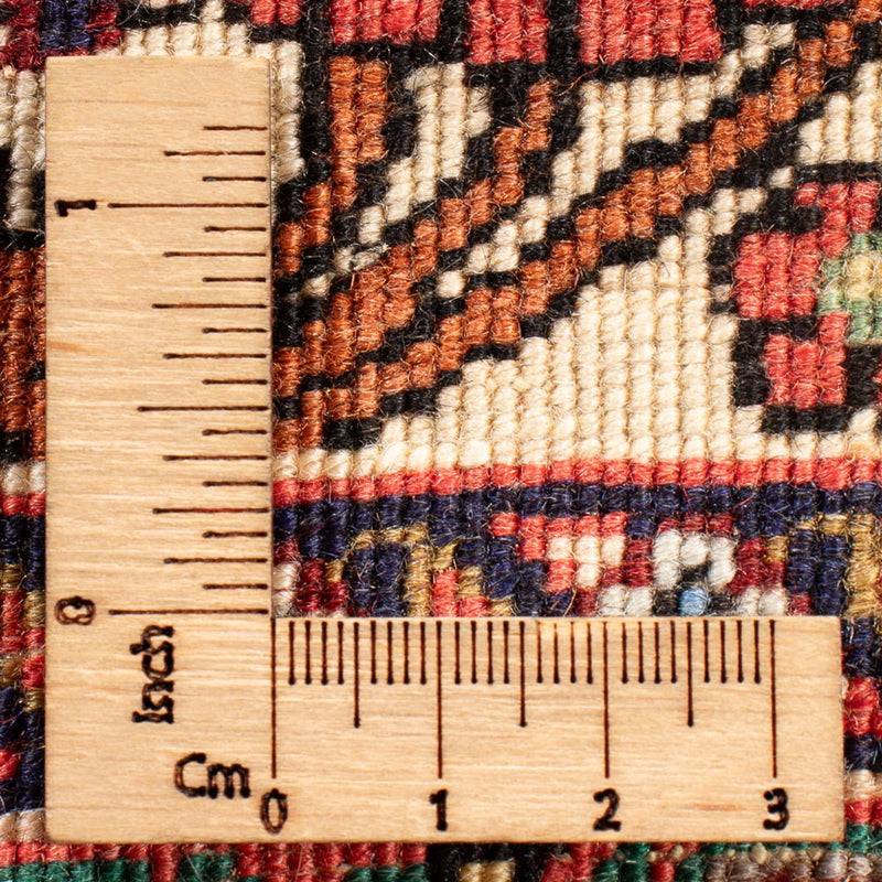 Perski dywan - Bijar - Royal - 90 x 73 cm - kremowy