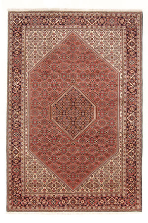 Perski dywan - Bijar - Royal - 297 x 196 cm - czerwony