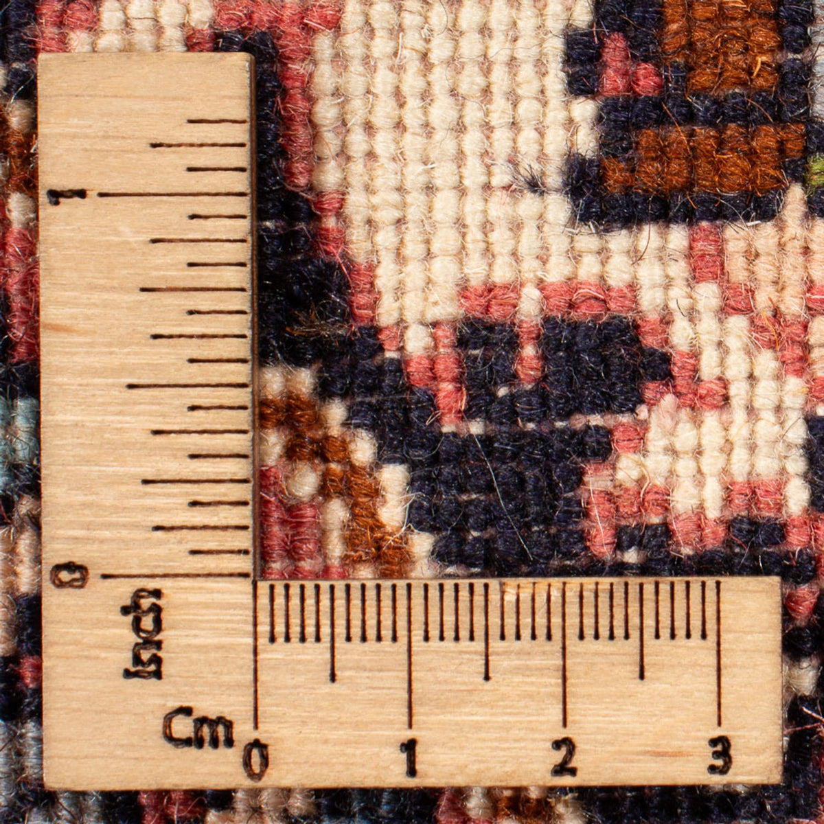 Perski dywan - Bijar - Royal - 295 x 197 cm - ciemnoniebieski