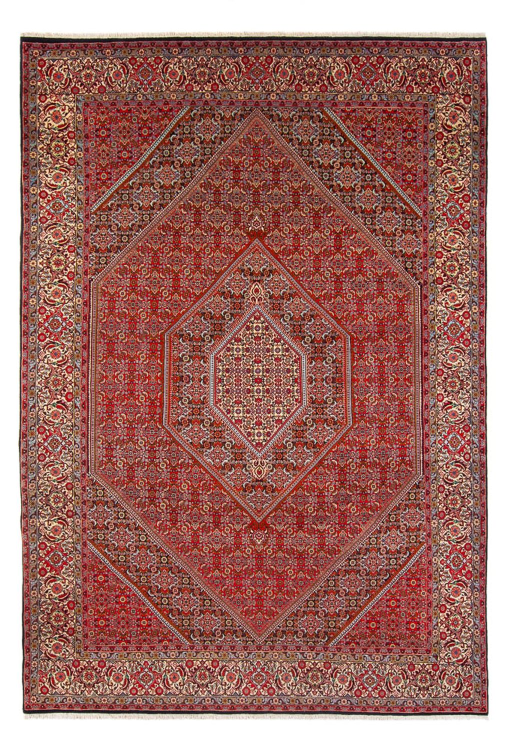 Perski dywan - Bijar - Royal - 341 x 248 cm - czerwony