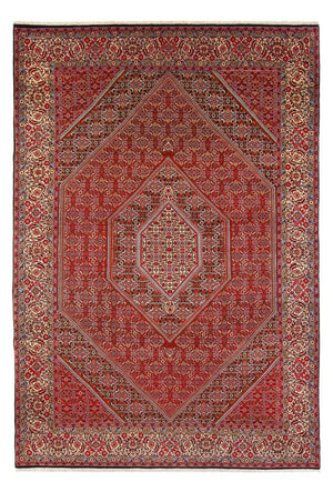 Perski dywan - Bijar - Royal - 341 x 248 cm - czerwony