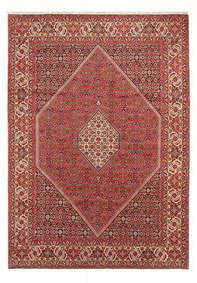 Perski dywan - Bijar - Royal - 293 x 206 cm - czerwony