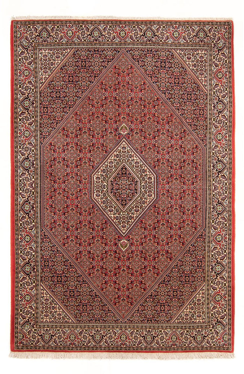 Perski dywan - Bijar - Royal - 294 x 200 cm - czerwony