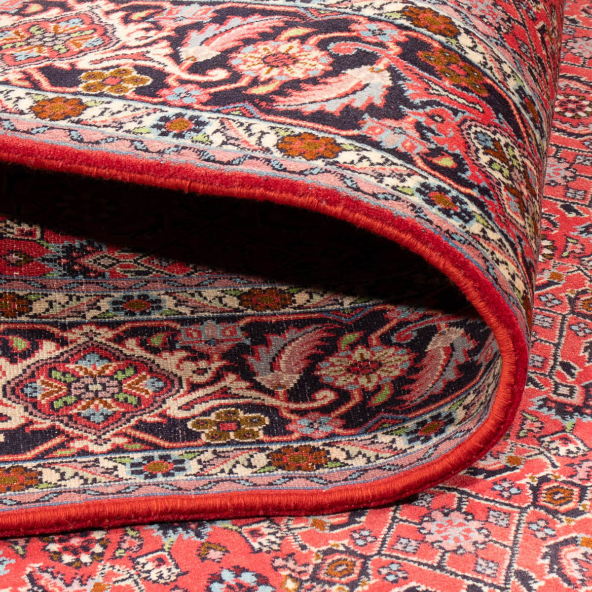 Perski dywan - Bijar - Royal - 294 x 200 cm - czerwony