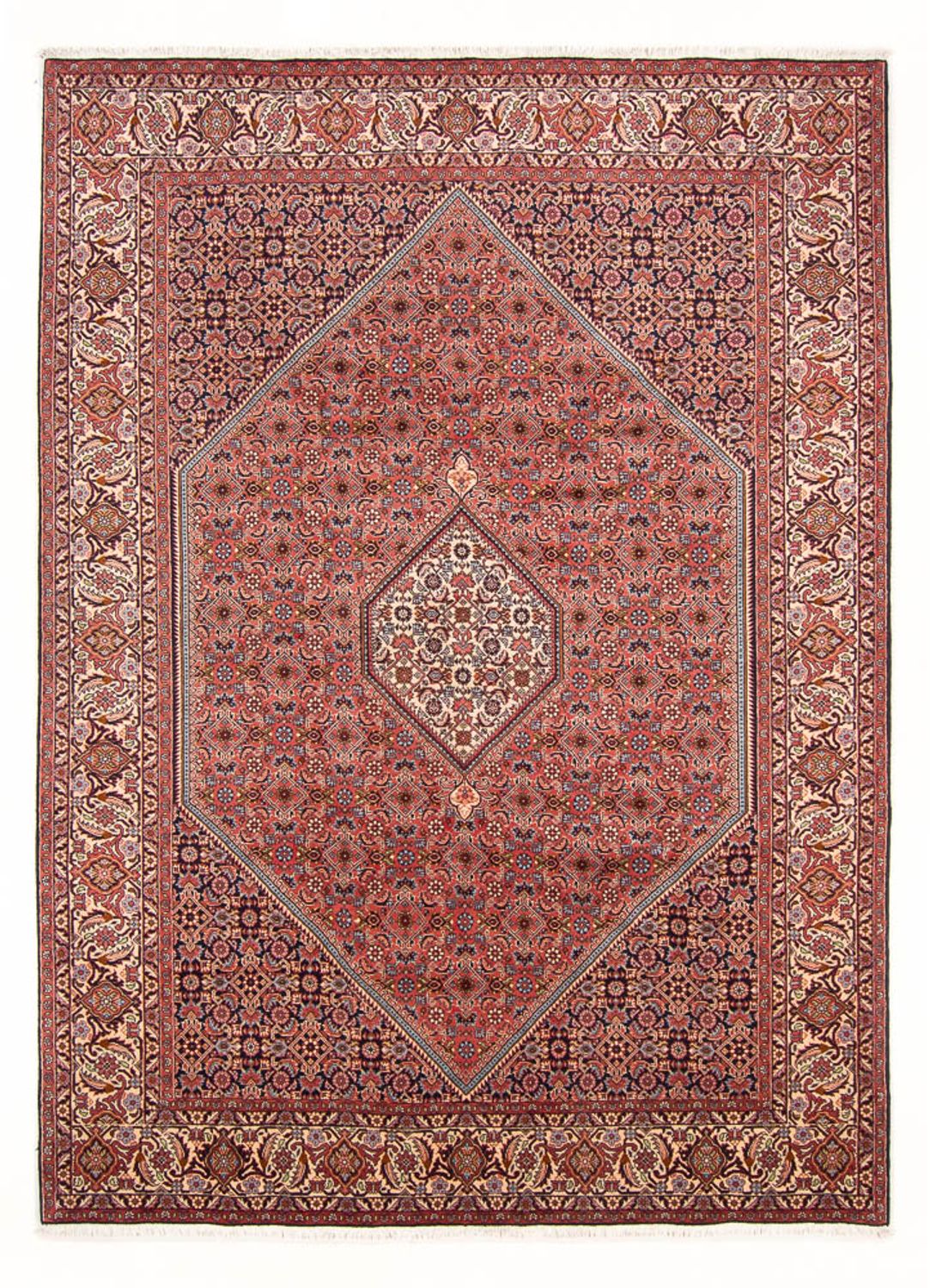 Perski dywan - Bijar - Royal - 290 x 204 cm - czerwony