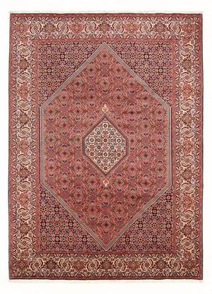 Perski dywan - Bijar - Royal - 290 x 204 cm - czerwony