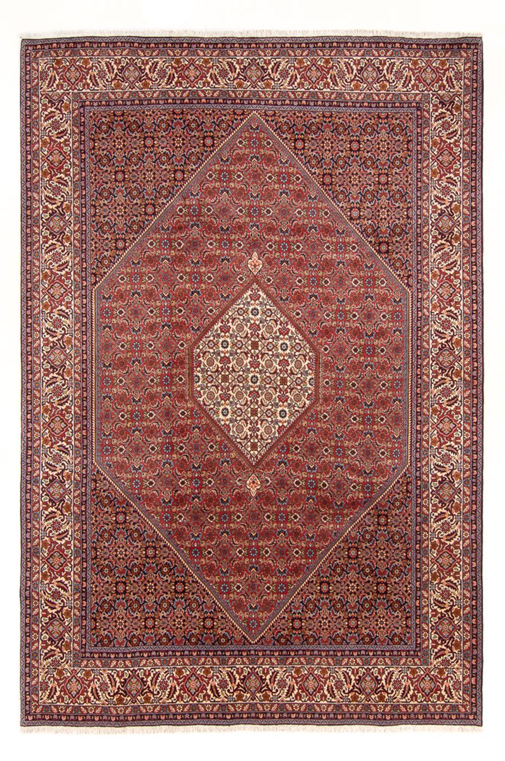 Perski dywan - Bijar - Royal - 303 x 200 cm - czerwony