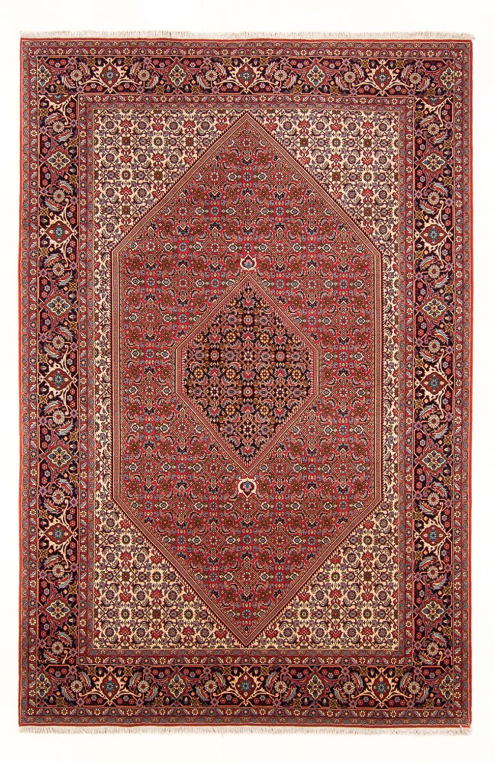 Perski dywan - Bijar - Royal - 307 x 200 cm - czerwony