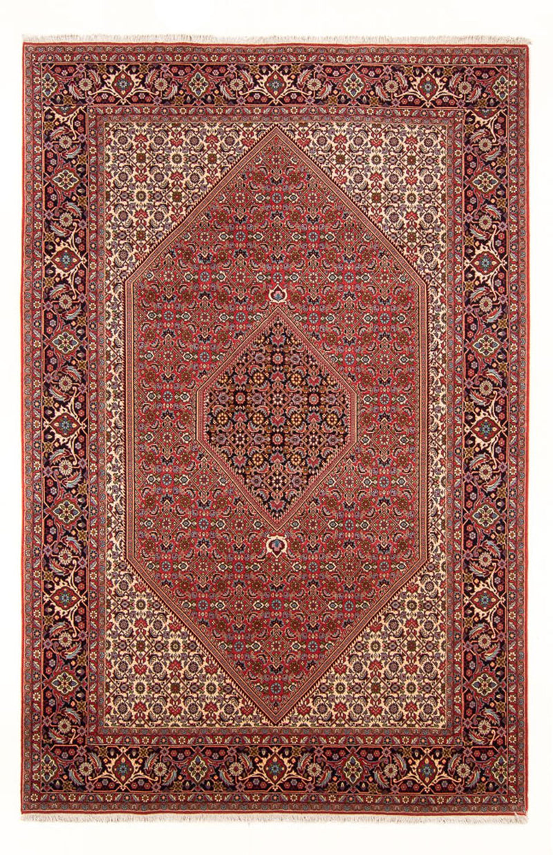 Perski dywan - Bijar - Royal - 307 x 200 cm - czerwony