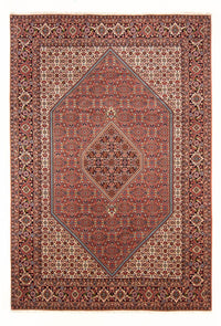 Perski dywan - Bijar - Royal - 296 x 197 cm - czerwony