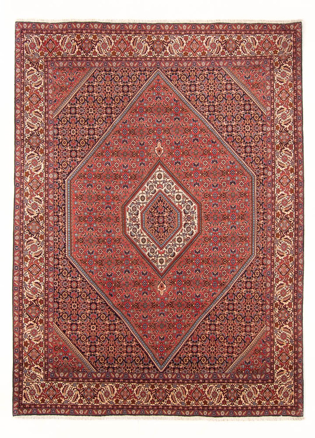 Perski dywan - Bijar - Royal - 290 x 204 cm - czerwony