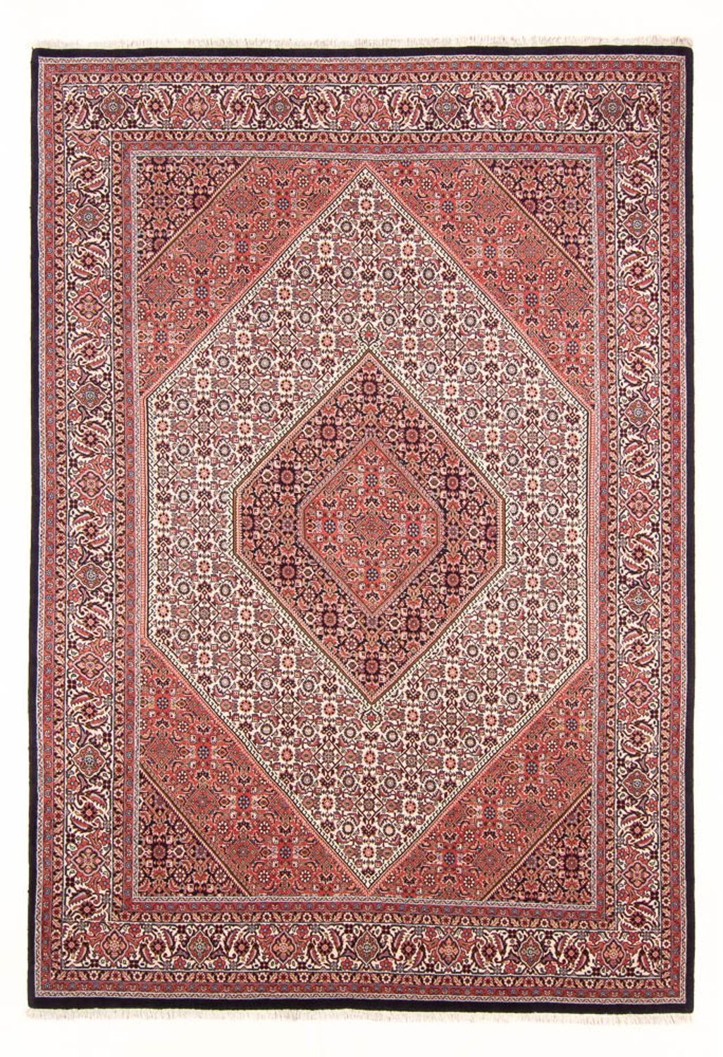 Perski dywan - Bijar - Royal - 294 x 202 cm - czerwony