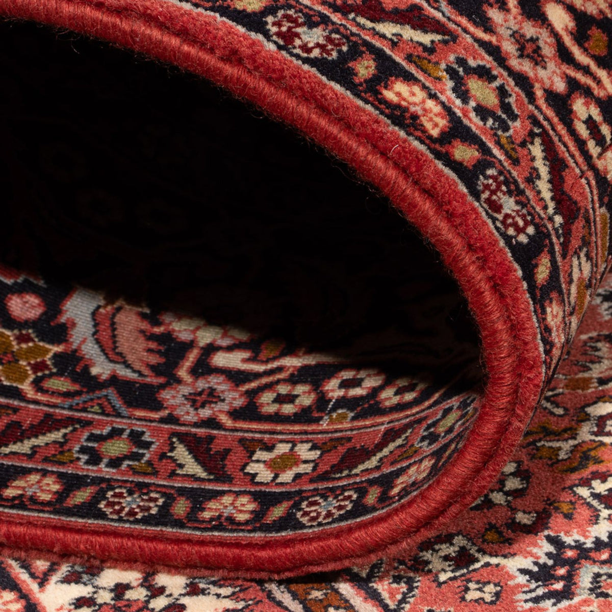 Perski dywan - Bijar - Royal - 350 x 250 cm - ciemna czerwień