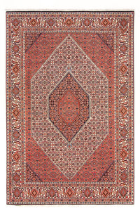 Perski dywan - Bijar - Royal - 303 x 200 cm - czerwony