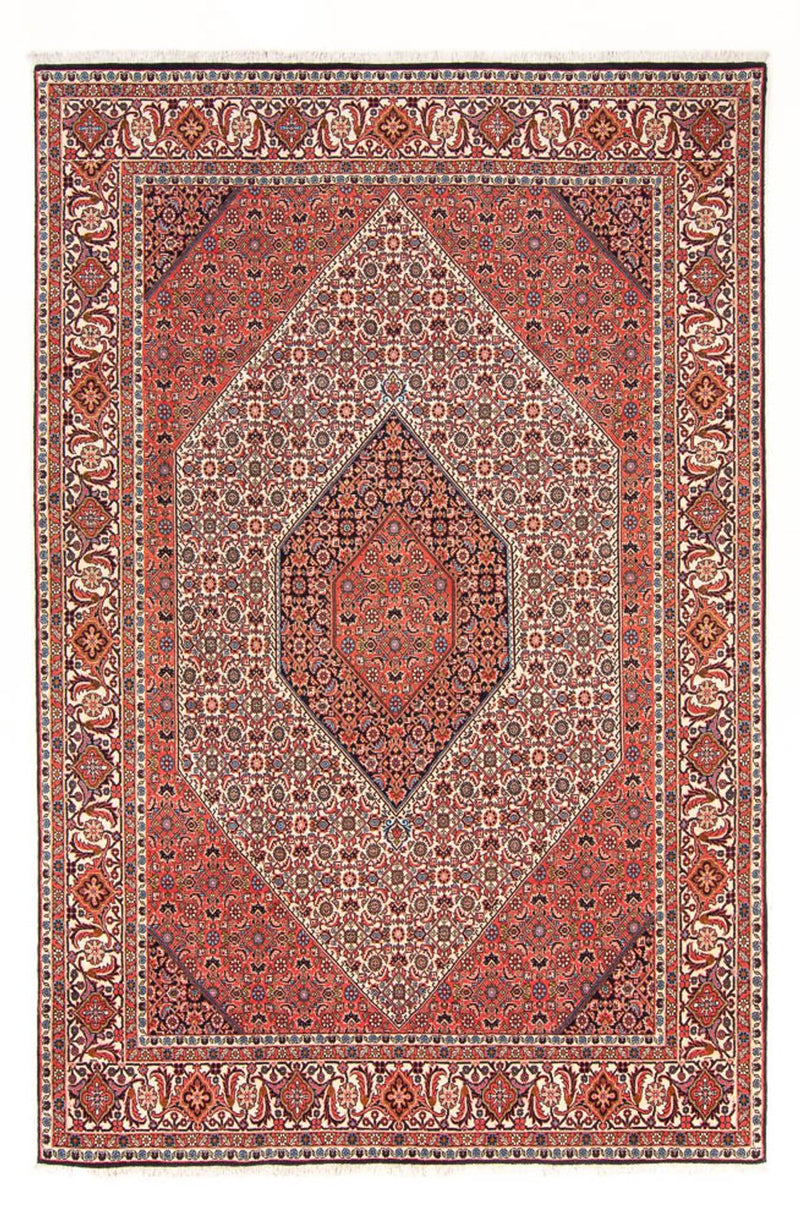 Perski dywan - Bijar - Royal - 303 x 200 cm - czerwony
