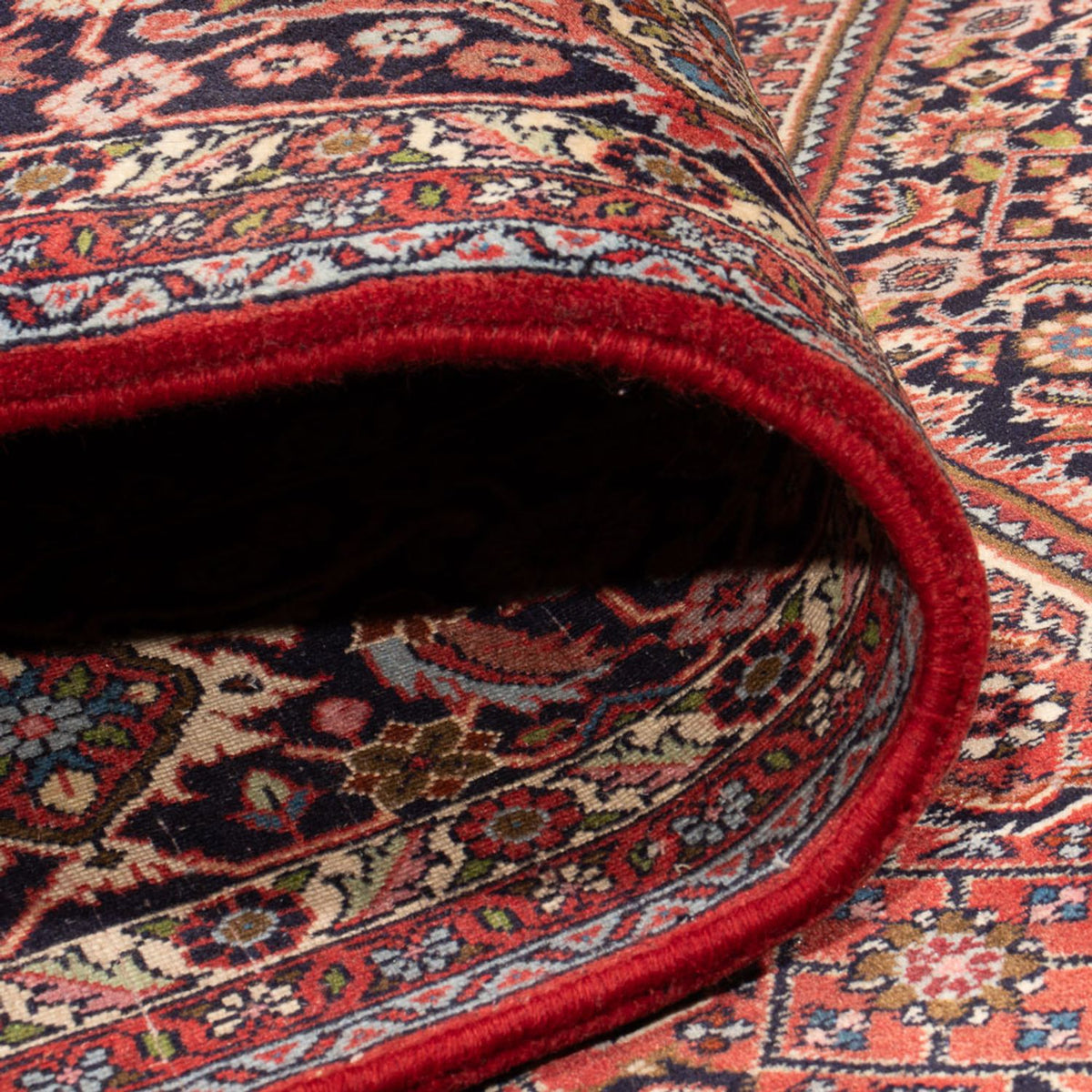 Perski dywan - Bijar - Royal - 348 x 250 cm - ciemna czerwień