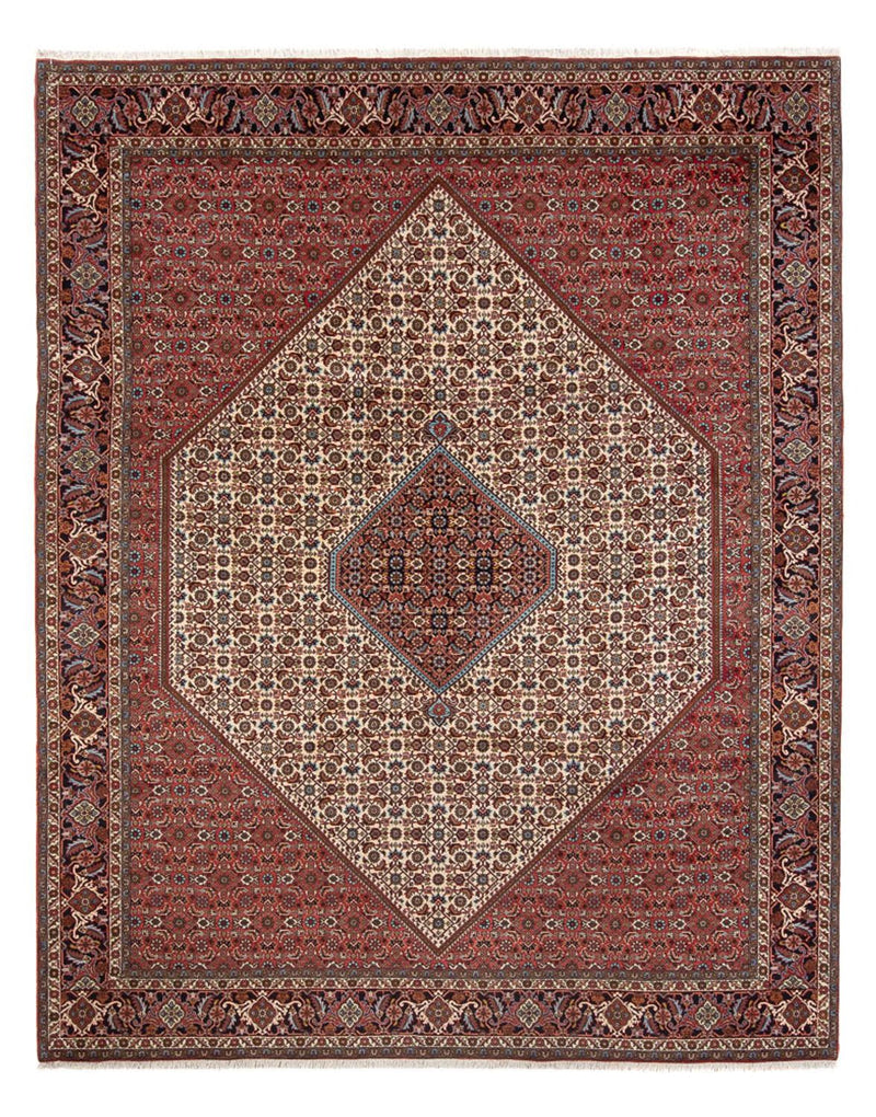 Perski dywan - Bijar - Royal - 336 x 251 cm - ciemna czerwień