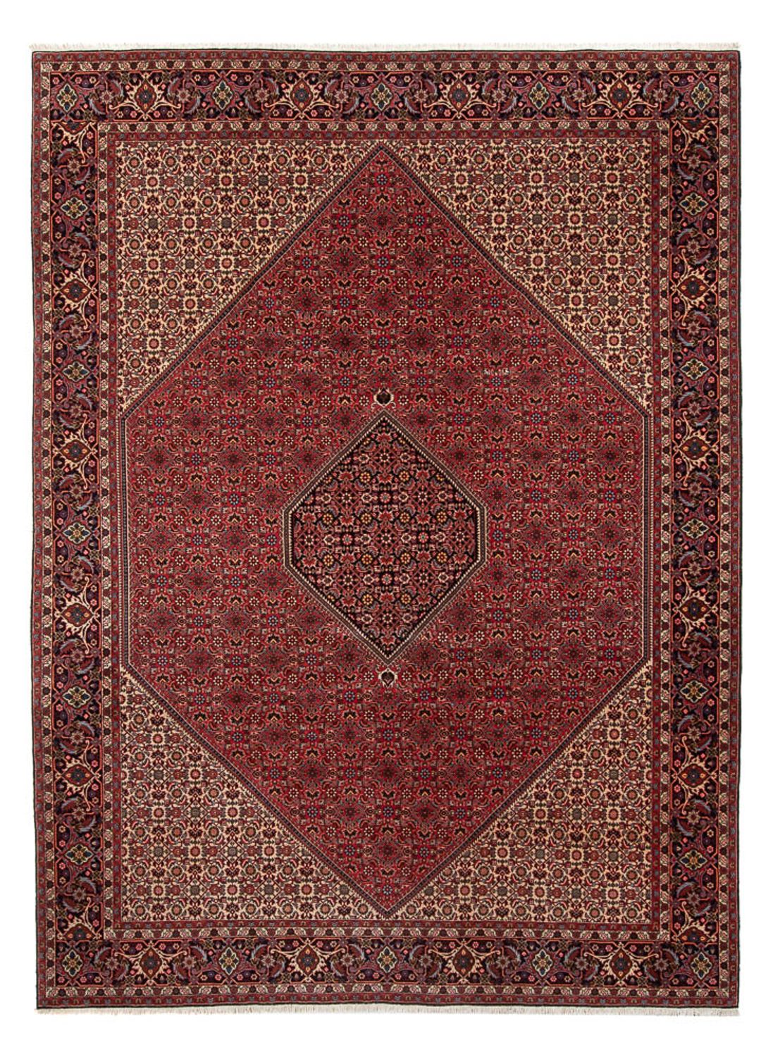 Perski dywan - Bijar - Royal - 347 x 247 cm - czerwony