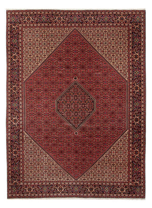 Perski dywan - Bijar - Royal - 347 x 247 cm - czerwony