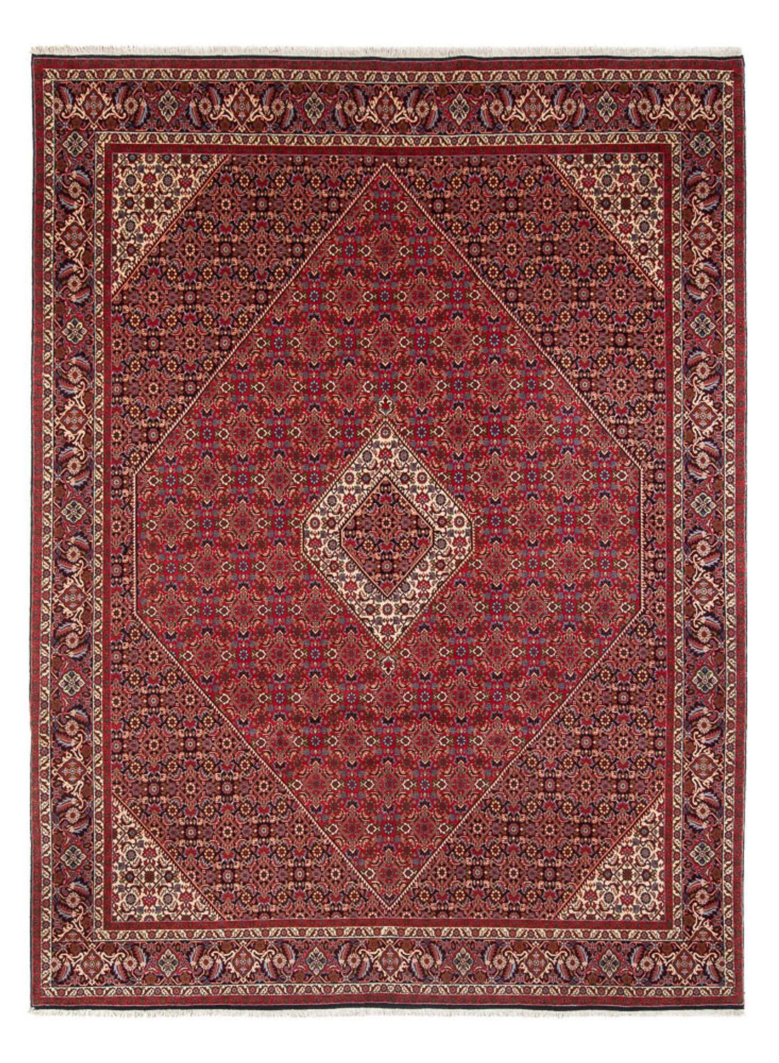 Perski dywan - Bijar - Royal - 358 x 249 cm - czerwony
